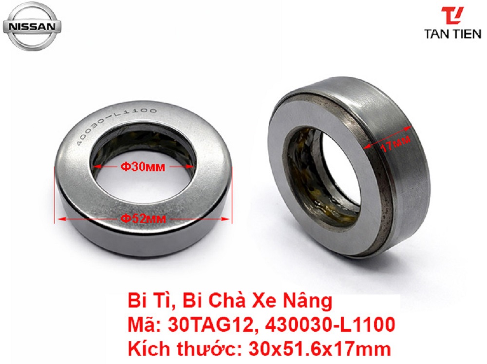 Bi Chà Xe Nâng 30TAG12